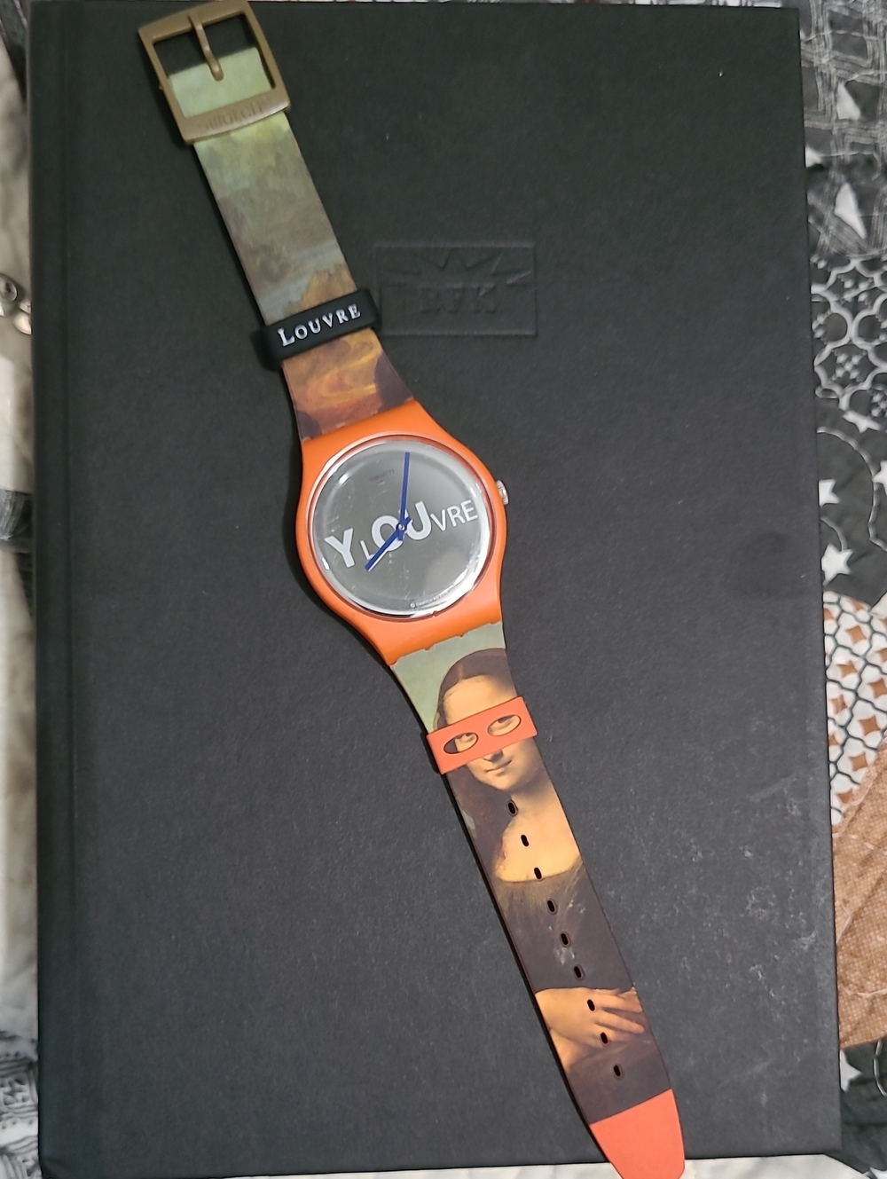 Rare Limited Edition Mona Lisa Louvre  Swatch Watch